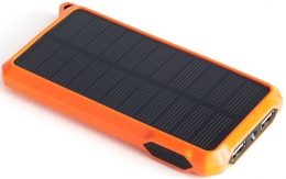 Универсальная солнечная мобильная батарея PowerPlant PB-SS002 10000mAh
