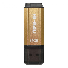 USB-флеш-накопичувач Hi-Rali 64 GB Stark Gold (HI-64GBSTGD)