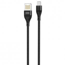 USB кабель XO Type-C NB188 Double-side 2.4A/1m Black