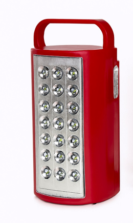 Ліхтар Кемпінговий Solapada TEA-4024 Red