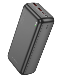 Зовнішній акумулятор Borofon BJ-38B 30000 мАг Black