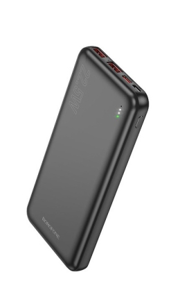 Зовнішній акумулятор Borofone BJ-38 A  10000 мАг Black