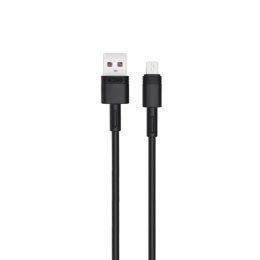 USB кабель XO microUSB NBQ166 5A/1m Black 