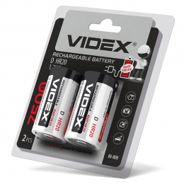 Аккумулятор Videx HR20/D 7500mAh 2шт