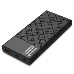 Внешний аккумулятор XO PR110 10000 mAh PD + QC 3.0 18W Black
