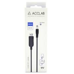 USB кабель ACCLAB USB to DC Black