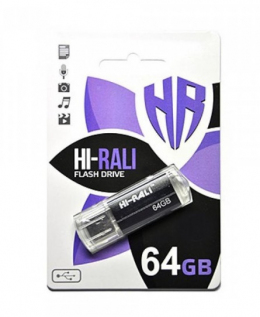 USB-флеш-накопитель Hi-Rali 64 GB Corsair series Black (HI-64GBCORBK)