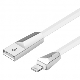 USB кабель Hoco X4 Lightning-USB 1.2м White