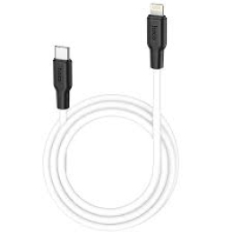 USB кабель Hoco lightning X21 Plus 3A/1m White