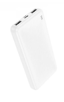 Зовнішній акумулятор Borofon BJ-55 10000 мАг White