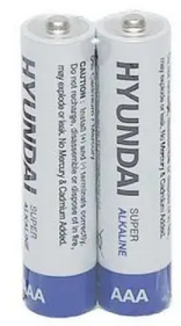 Батарейки Hyundai AAA LR3 Super Alkaline 2 шт shrink