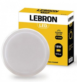 Светильник LED Lebron L-WLR-1841 18W 4100K
