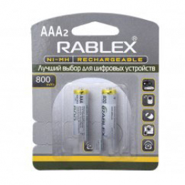 Аккумуляторы Rablex R03 AAA 800 mAh (NiMH)