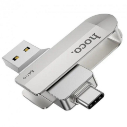 USB-флеш-накопичувач Hoco Usb-C 64Гб UD-10 Stainless