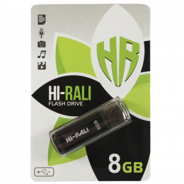 USB-флеш-накопитель Hi-Rali 8 GB Stark Series Black (HI-8GBSTBK)