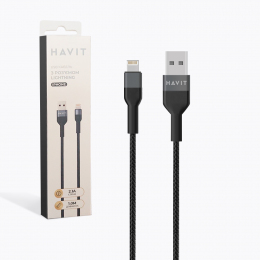 USB кабель Havit HV-CB622C Lightning USB 1м