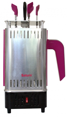 Електрошашличниця Saturn ST-FP8560 Pink 