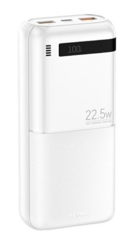 Зовнішній акумулятор Remax RPP-72 20000 mAh White