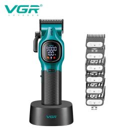 Машинка для стрижки VGR V-886 C Green Black
