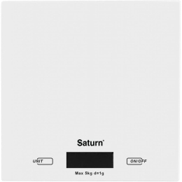 Ваги кухонні Saturn ST-KS7810 White