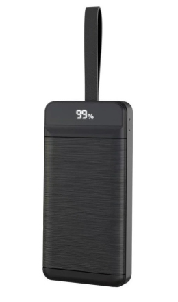 Зовнішній акумулятор XO PR157 40000mAh Black Зовнішній акумулятор XO PR157 40000mAh Black