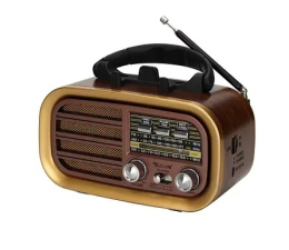 Радіо Golon RX-BT-638 Wood Brown