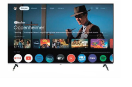 Smart телевізор Grunhelm Q85U801-GTV5V Black