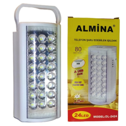 Ліхтар Кемпінговий Almina DL-2424 White