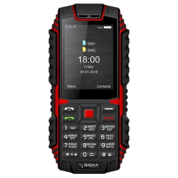 Мобільний телефон Sigma mobile X-treme DT68 Black-Red