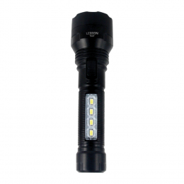 Ліхтар Lebron L-HL-40 2W + 0,8W 1200mAh чорний 15-15-40
