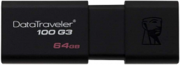USB-флеш-накопичувач Kingston 64 GB DataTraveler 100 G3 (DT100G3/64GB)