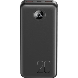 Зовнішній акумулятор XO PR239 20000 мАг Black