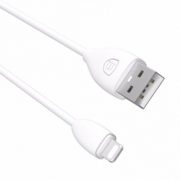 USB кабель Baseus Small Pretty Waist Lightning 1.2m White (CALMY-02)