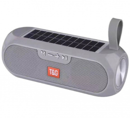 Портативна колонка Bluetooth T&G TG-182 grey