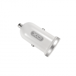 Зарядний пристрій XO TZ08 2.1A/2 USB + lightning White 