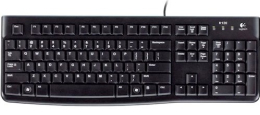 Клавіатура Logitech Keyboard K120 EOM UKR Black Клавіатура Logitech Keyboard K120 EOM UKR Black