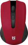Миша Defender Accura MM-935 Wireless Red (52937)