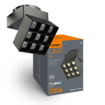 Світильник МАГНІТНИЙ трековий VIDEX VL-TRMS-LE29B LE29B 16W 4000K 48V Black