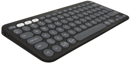 Клавіатура Logitech K380s Pebble Keys 2 Tonal Graphite Клавіатура Logitech K380s Pebble Keys 2 Tonal Graphite
