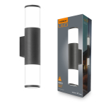 LED Світильник архітектурний VL-AR092B IP54 VIDEX 2xGU10