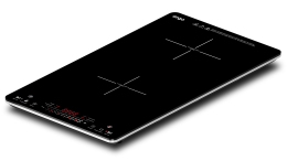 Індукційна плита Ergo IHP-2540 2 конфорки, чорна