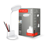 LED лампа настільна з акумулятором TITANUM TLTF-011W 6W 2700-6000K