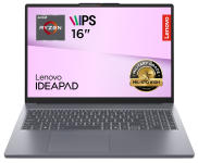 Ноутбук Lenovo IdeaPad Slim 3 16ARP10 (83K800EGRA) Luna Grey