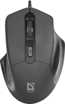 Миша Defender Datum MB-347 Black (52347)