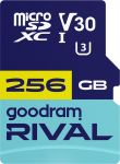 Карта пам'яті GoodRam RIVAL microSDXC 256GB V30 (UHS I U3) + ad