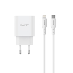 Зарядний пристрій Havit ST935 20W + Lightning білий