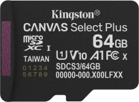 Карта пам'яті Kingston Canvas Select Plus microSDXC 64 ГБ