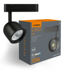 Світильник МАГНІТНИЙ трековий VIDEX VL-TRMS-LA76B LA76B 8.5W 4000K 48V Black