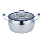 Каструля BRAVIRA Indigo Tri-Ply BR8550-22