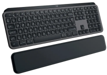 Клавіатура Logitech MX Keys S, Wireless, Plus Palmrest, Graphite (L920-011589) Клавіатура Logitech MX Keys S, Wireless, Plus Palmrest, Graphite (L920-011589)